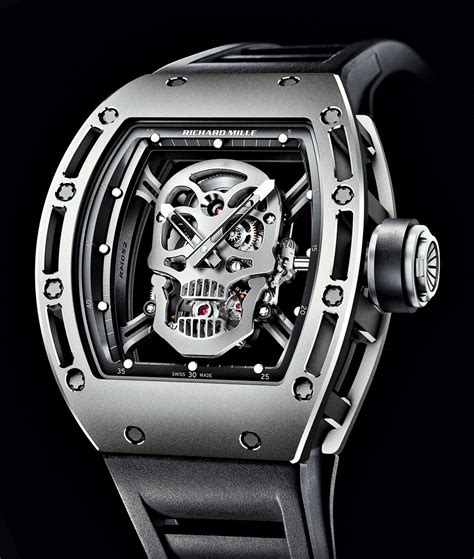 richard mille skull watch replica india|richard mille rm 052 watch.